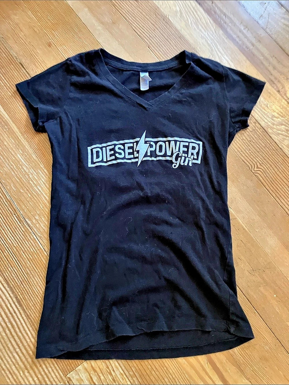 Diesel Girl Graphic Short Sleeve Tee Size Small